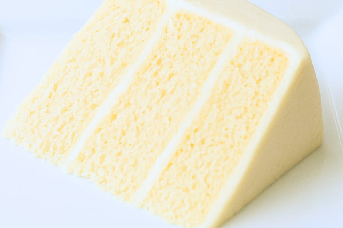 Best Soft & Fluffy Vanilla Cake Recipe (White Cake Recipe)