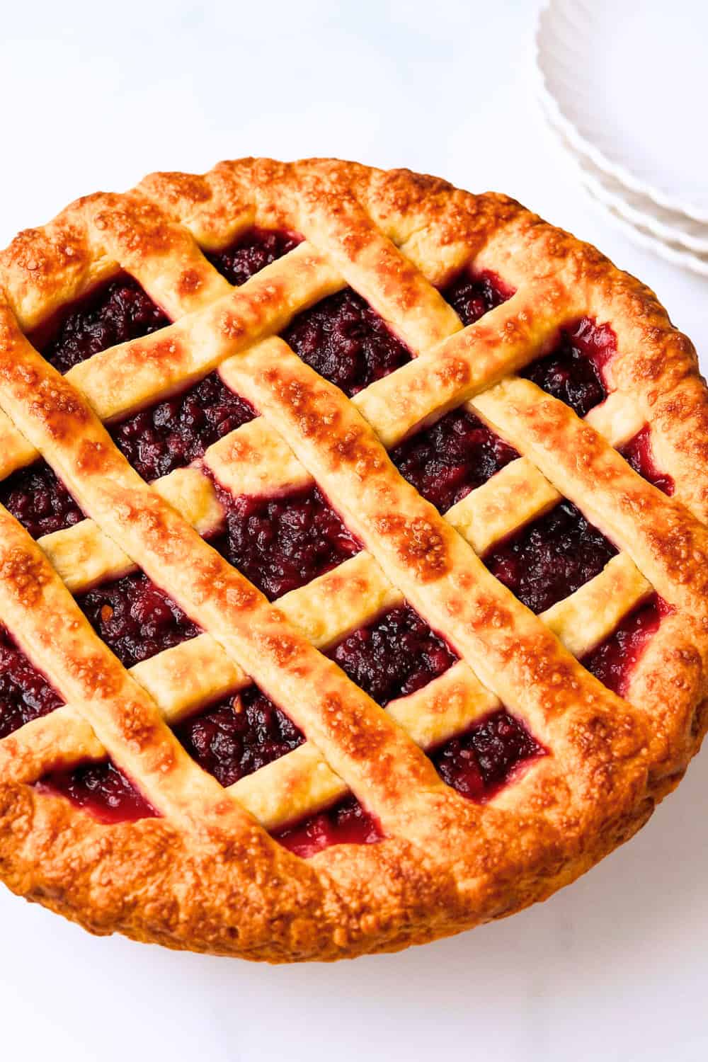 Homemade Blackberry Pie