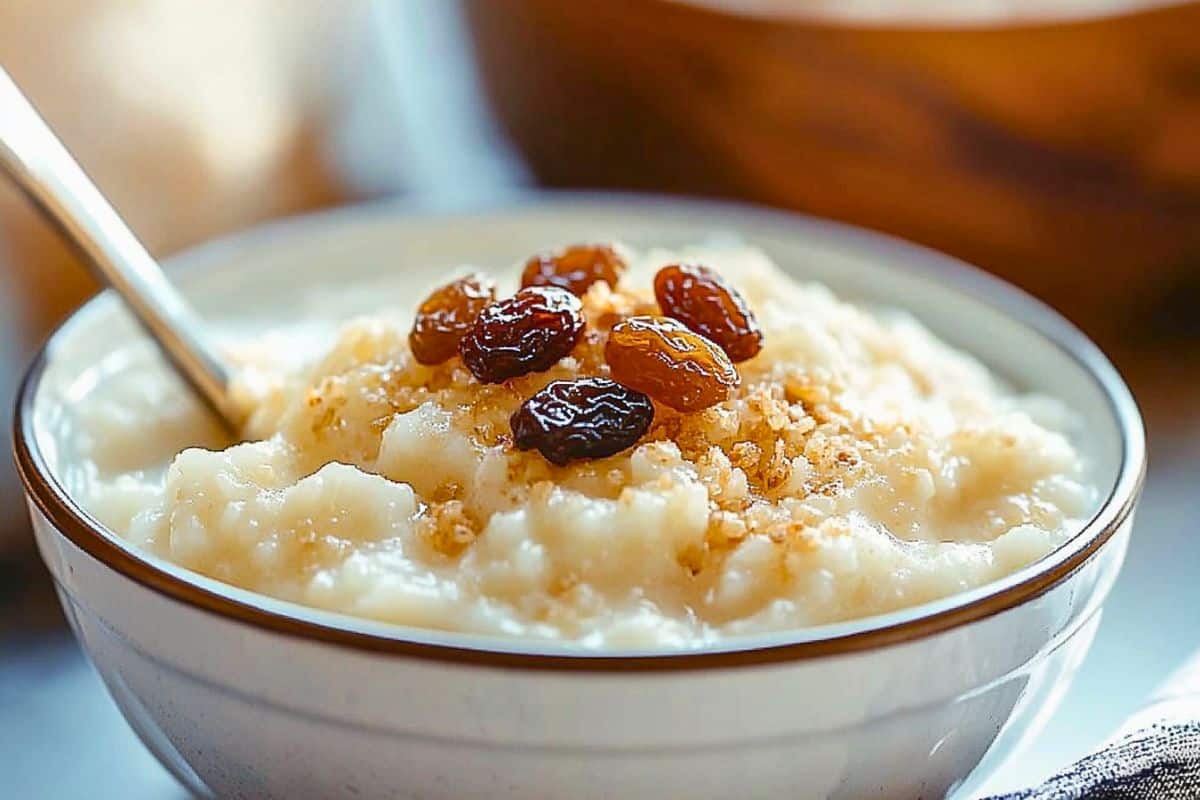 Grandma’s Rice Pudding with Cooked Rice