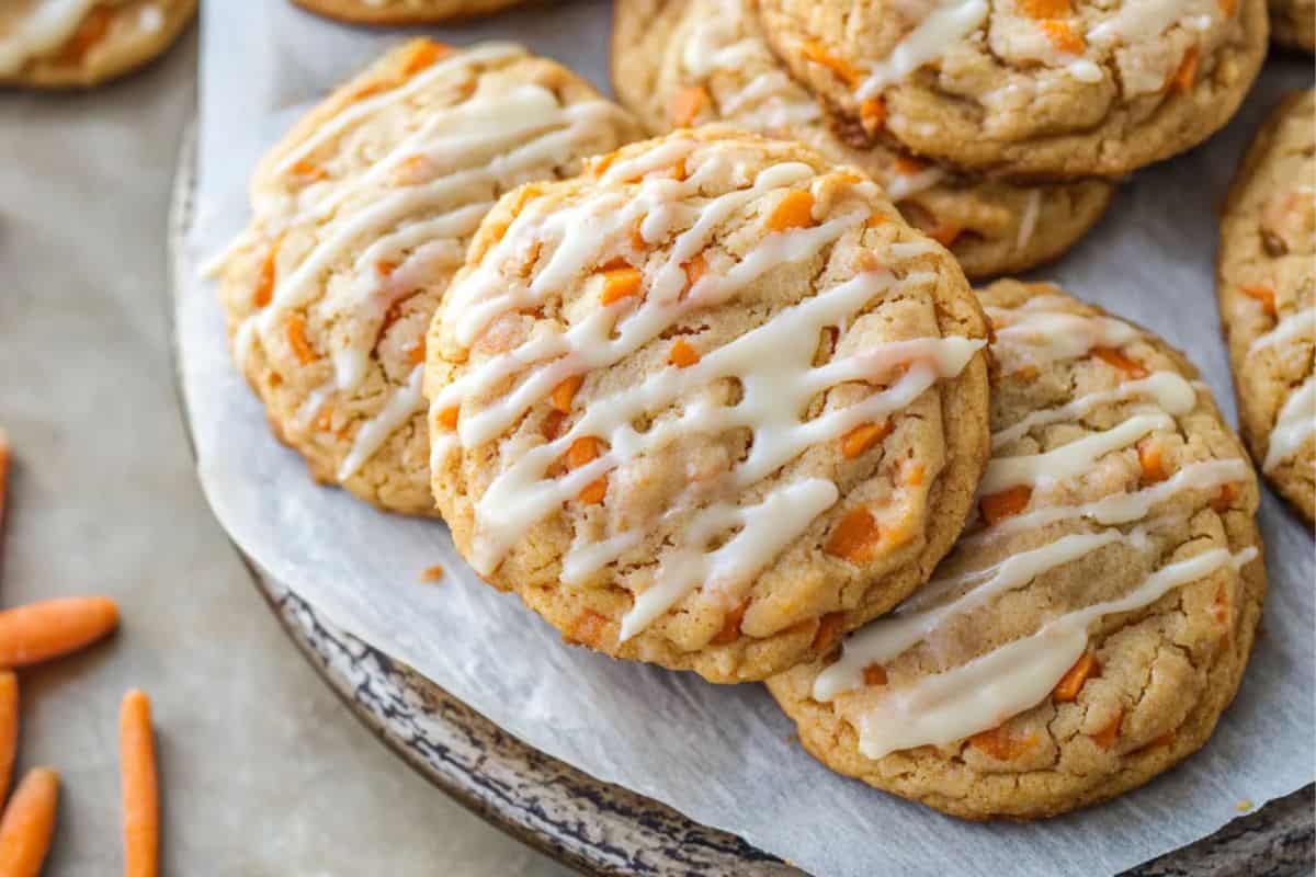 Easy Carrot Cake Cookies