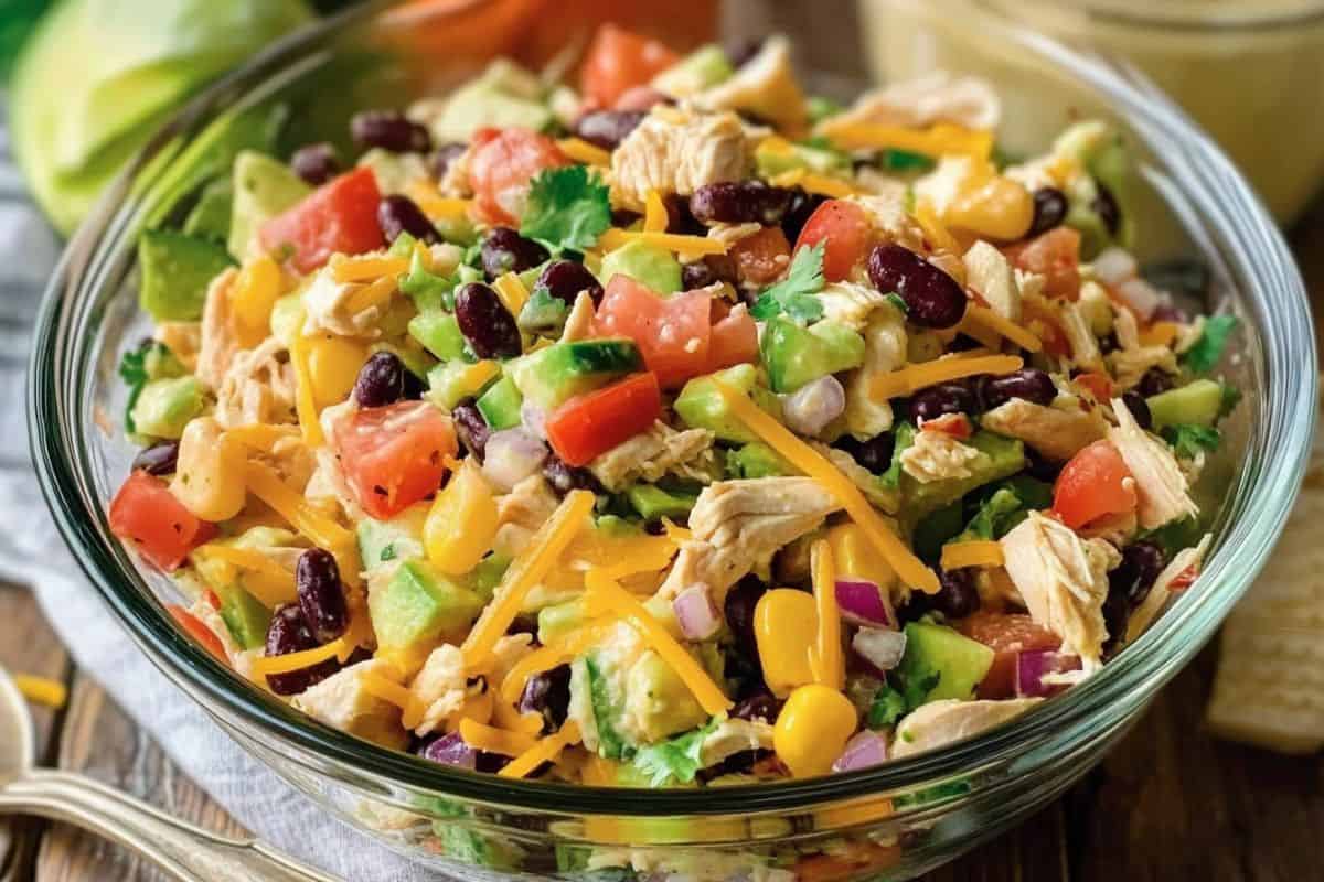 Authentic Tex-Mex Chopped Chicken Salad