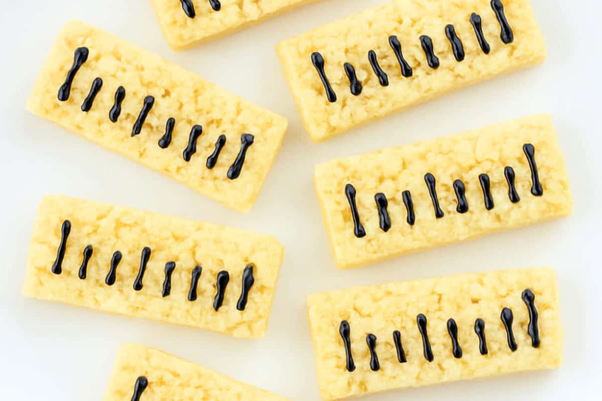 Cute Ruler Rice Krispy Treats for Back to School