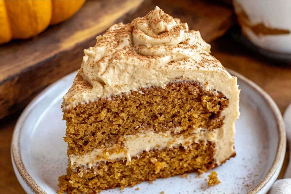 The Best Pumpkin Spice Latte Cake