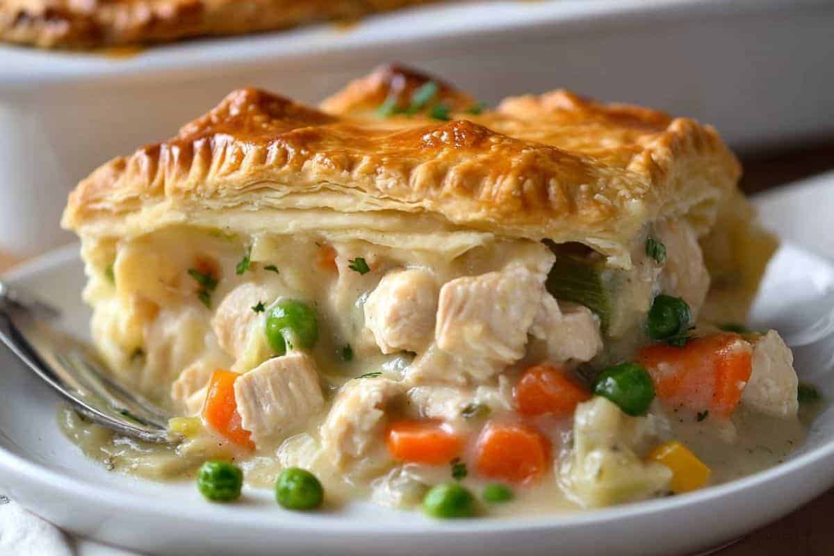 Homemade Chicken Pot Pie Casserole