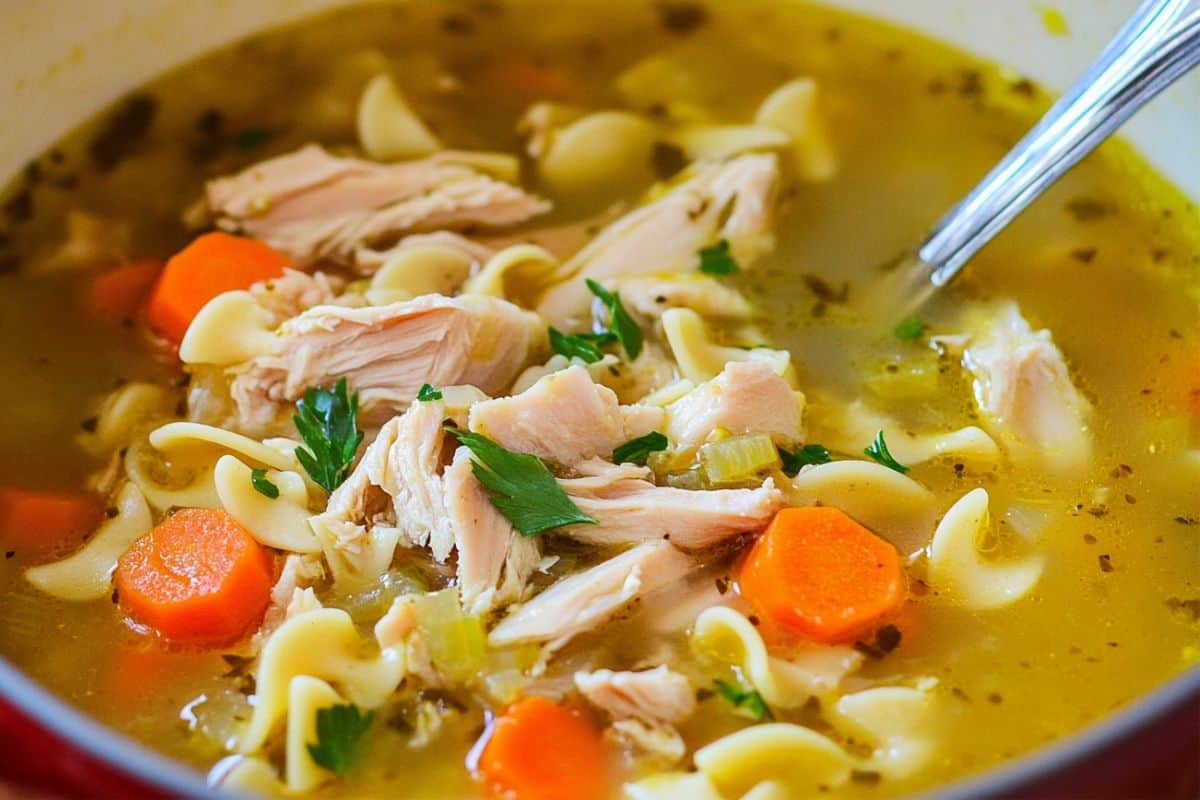 Tasty Leftover Turkey Soup