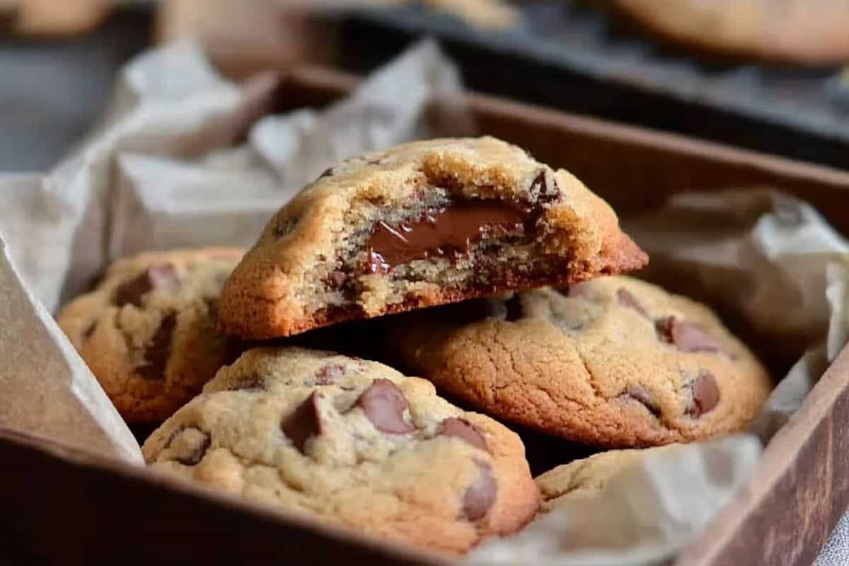 Nutella Stuffed Cookies for Holiday Gifts