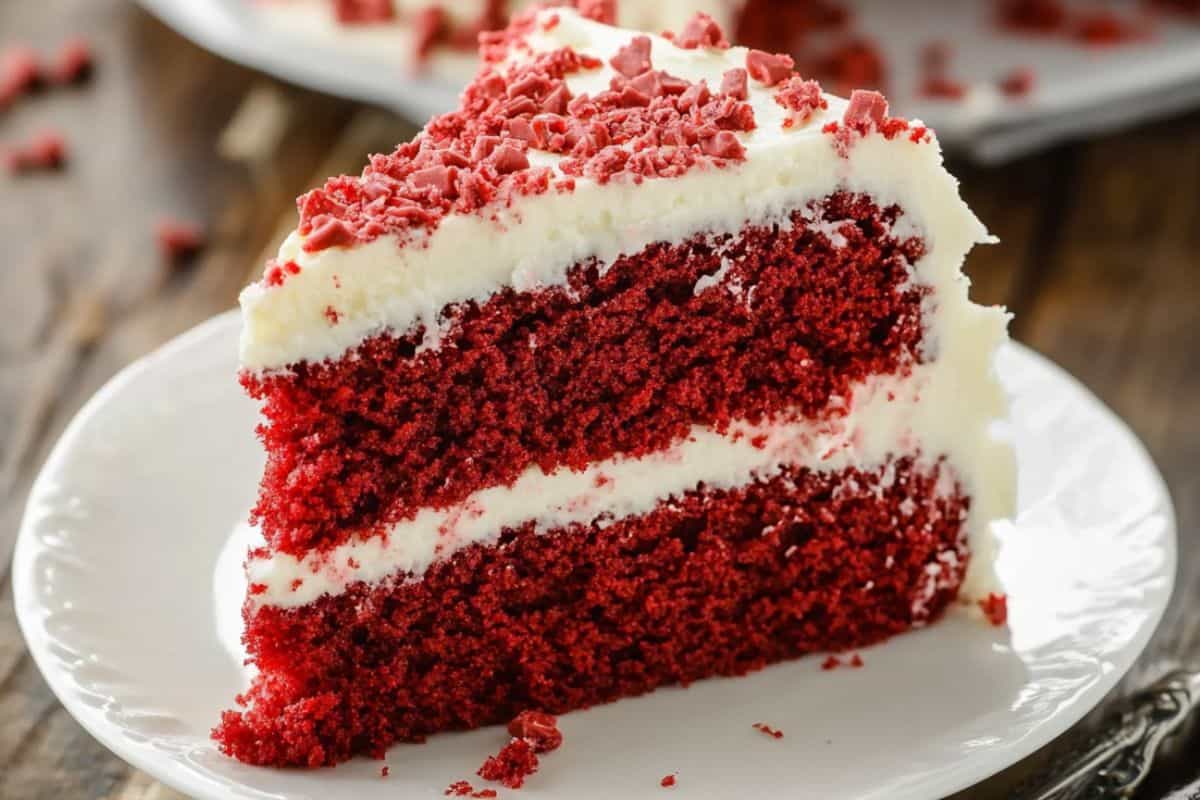 Ultra Soft & Moist Red Velvet Cake